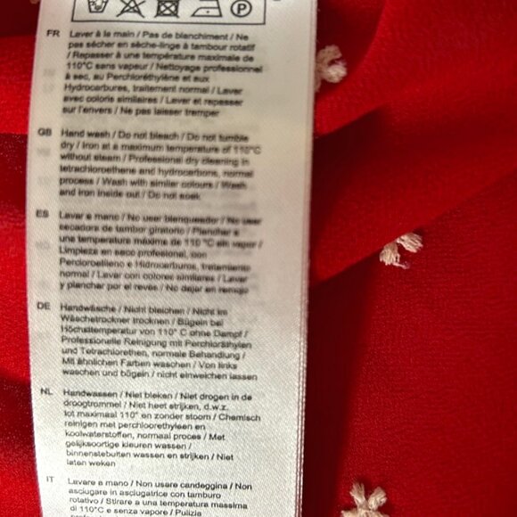 Maje Raola floral-embroidered dress /SIZE 36 (U.S. Small) - Picture 11 of 14